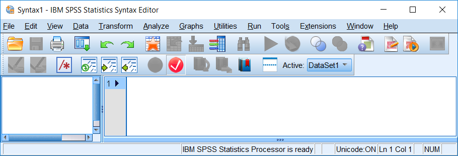 پنجره Syntax در SPSS چیست