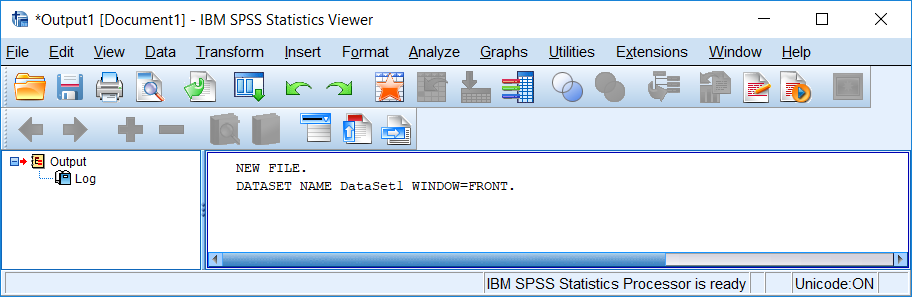 خروجی در spss