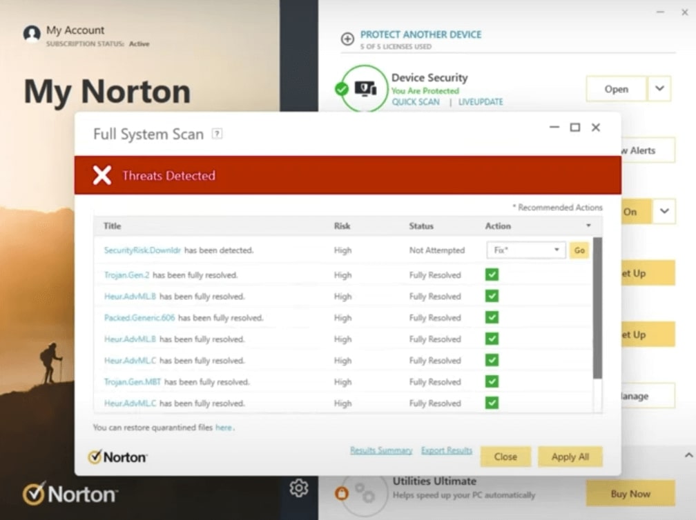 Norton 360 Deluxe؛ بهترین نرم افزار امنیتی