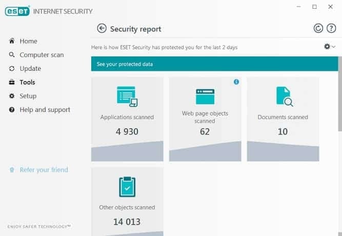 ESET Internet Security؛ بهترین نرم افزار امنیت شبکه برای سیستم‌های خانگی