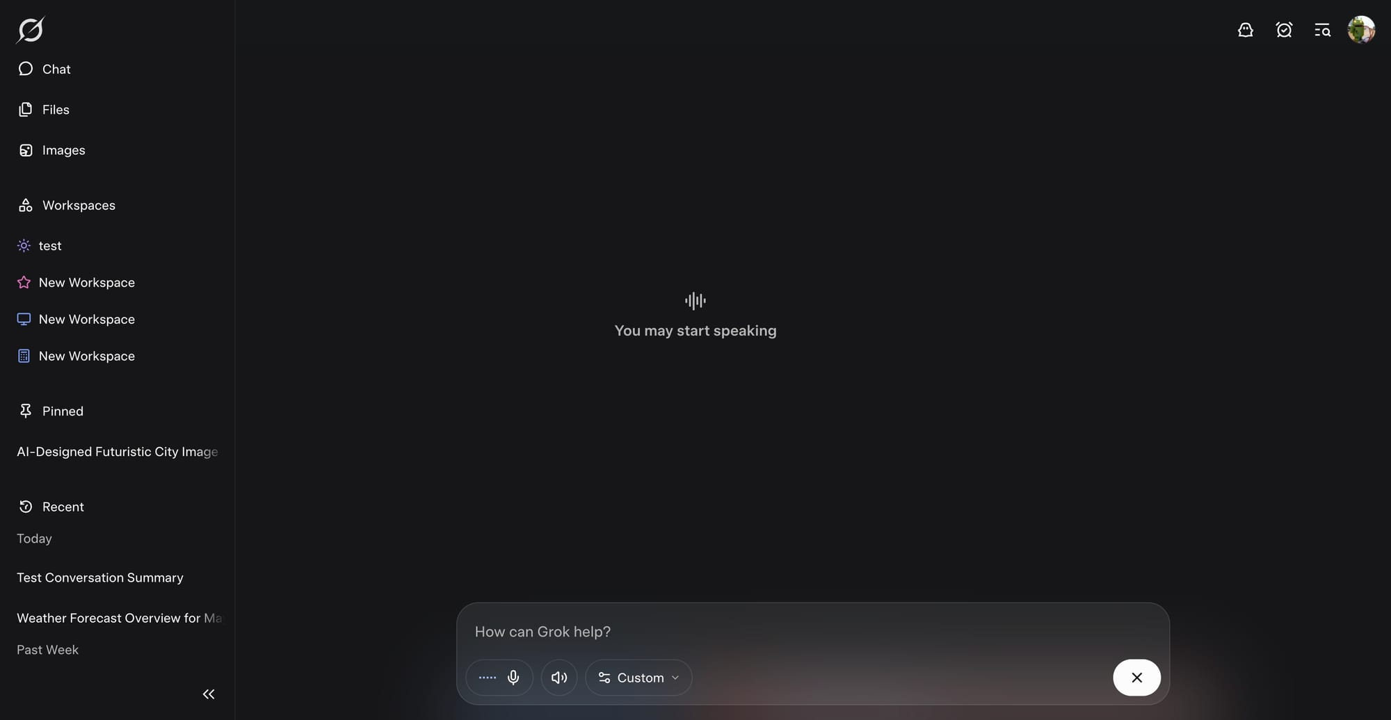 قابلیت ورودی صوتی (Voice Input)