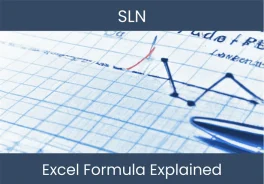 آموزش تابع sln در اکسل