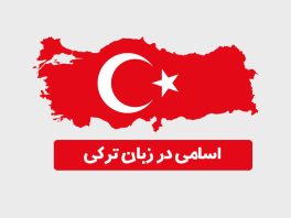 اسم در زبان ترکی