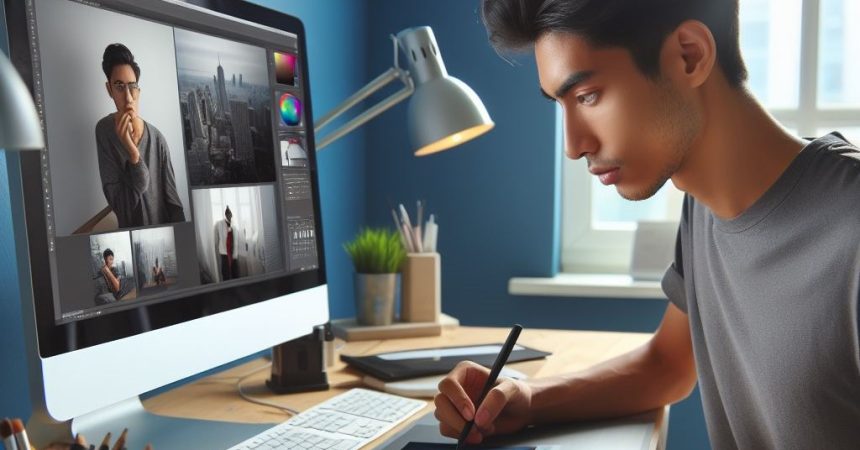 آموزش ادیت عکس تبلیغاتی در فتوشاپ