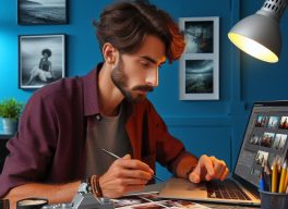 آموزش ساخت کارت ویزیت در فتوشاپ