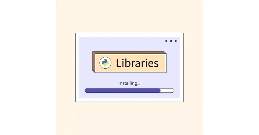 نصب کتابخانه های پایتون